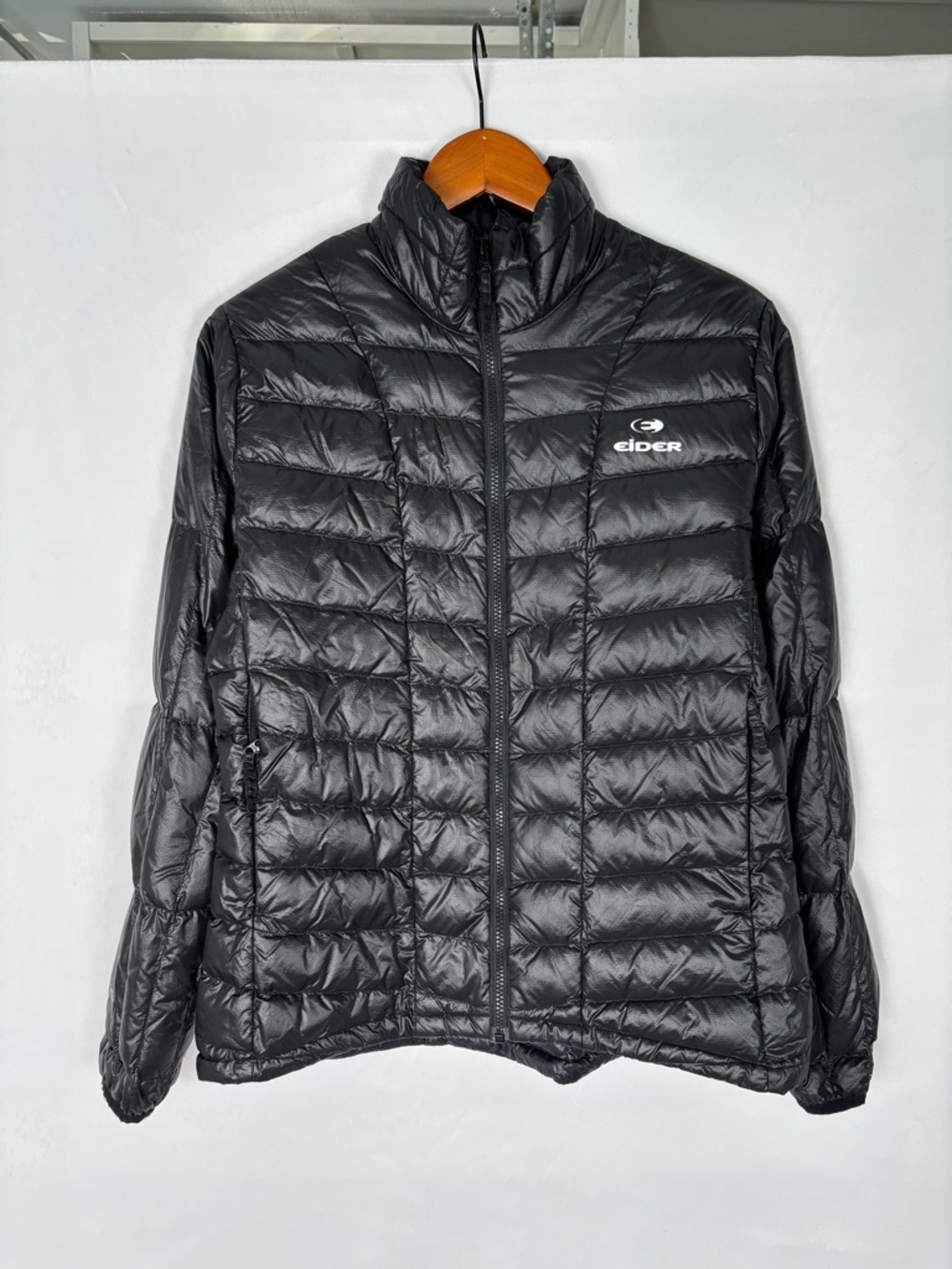 Eider Puffer Down Jacket Black Size French 42/US L